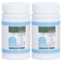 Pastiglie di cloro per piscine, pastiglie effervescenti, pulizia dell'acqua, purificazione dell'acqua del bagno, pastiglie di cloro