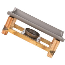 1 Set Tischgrill Bbq Für Draußen Tragbar Camping Picknick Ofen
