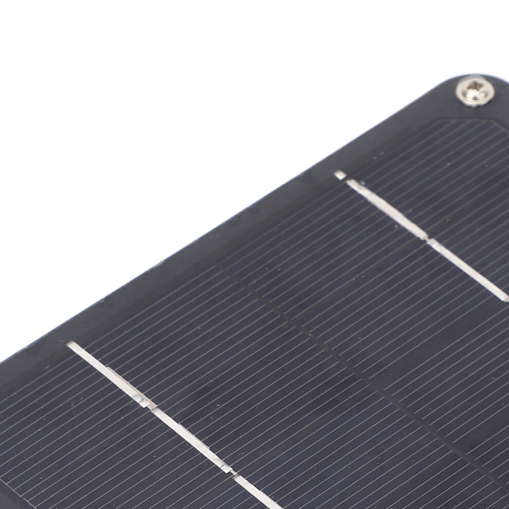 Solar Panel Powered Fan Kit 20W Monocrystalline Solar Panel Exhaust Fan Kit For Outdoor Travel Greenhouse Black 3165400348262