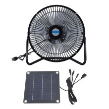 10W Solar Panel Powered Fan 8inch USB Portable Solar Panel Fan for Camping Outdoor Chicken Dog Pets Houses