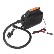Wiederaufladbare 12-V-Gleichstrom-Paddleboard-Pumpe (16 PSI), elektrische Luftpumpe, tragbare aufblasbare Pumpe mit Zigarettenanzünderanschluss