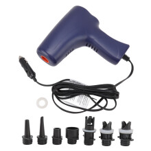 110 W:n 12 V:n sähköinen melapumppu, korkeapaineinen älykäs 16 PSI:n ABS-auton ilmatäyttölaite kumiveneeseen