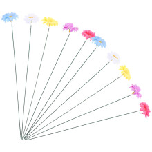10 stk dekorative gänseblümchen blumenstecker für garten und hof