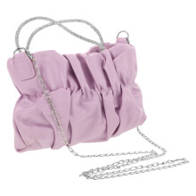 Mlins Handgefaltete Tasche Für Damen 20,70x16,00x2,50 Cm Violett