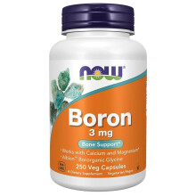 NOW Foods Boron 3 mg 250 Veg Caps