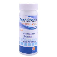 Water Test Strip PH Value Total Hardness Test Strip Pool Test Strip for Aquarium Pond 3 in 1
