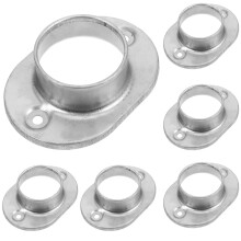 6 stuks handgreep basis flens buisbevestiging voor balustrade en hek