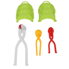 Snow Ball Clip Sand Ball Mold Plastic Outdoor Snowball Fight Snow Toys for Kids Game Party Family E