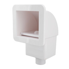 Skimmer para piscina, acessório para drenagem de piscina, ideal para uso residencial e comercial.
