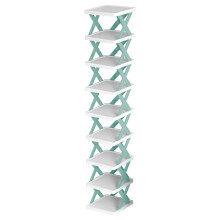 Shoe Rack Stapelbares Schuhregal Hohes Schuhorganizer 9 Ebenen