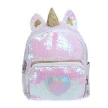 1Stk Mädchen Rucksack Golden Einhorn Stylisch Schule Reise Casual Bag