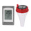 Wireless Swimming Pool Thermometer Solar Powered Floating Water Thermometer with LCD Display 1