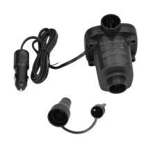 Pompa ad aria DC12V, potenza 50W, 2 ugelli funzionali, leggera, per gonfiare gommoni.