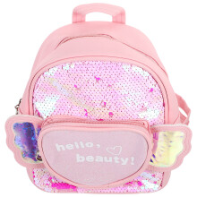 Creative Pu Rucksack Pailletten Reisetasche Für Schüler Mädchen Lila