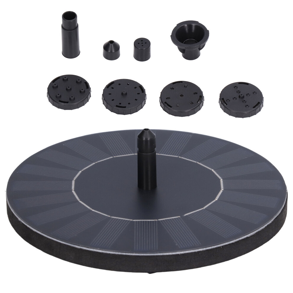 Solar Panel Fountain Monocrystalline Silicon Outdoor Landscape Floating Water Pump 5V 2.5W 3777443292480