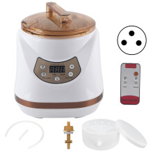 Sauna a vapor portátil multifuncional de 1000 W e 2 litros para desintoxicação corporal e perda de peso. Plugue grande para África do Sul, 220 V.