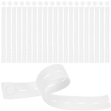 50 Stk. Elastisches Band Mit Knopflöchern Kleiderschrank Organizer