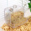 1Set Acrylic Plastic Automatic Chicken Feeder Waterer for Home Use 3