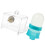 1Set Acrylic Plastic Automatic Chicken Feeder Waterer for Home Use 10