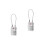 2Pcs Durable Zinc Alloy Tsa Approved Luggage Locks Silver Combination 5