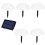 Solar Halbkugel Gartenlampe ABS Bunt Solarleuchte Gartendeko 7