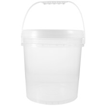 Storage Bucket Kunststoff Weiß 1 Stück 11,0 x 10,2 x 10,2 Zoll
