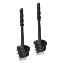 2 Unidades Cepillo Para Parrilla Bbq Accesorios De Limpieza Exterior