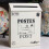 Wall Mounted Post Box White Iron Home Decoration 1set 4