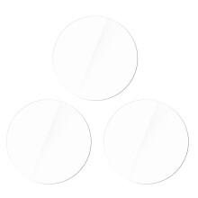 9Pcs Tempered Glass Screen Protector for Fossil Q Hr White 9H Hardness