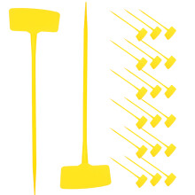 20 Pcs Garden Plant Labels Stake Markers For Vegetables Flowers