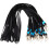 25Stk Alltag Lanyards Polyester Mit Sicherheitsverschluss Schwarz 3