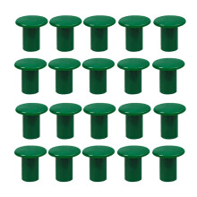 150 Pcs Cane Topper Garden Caps Bamboo Plastic Protectors