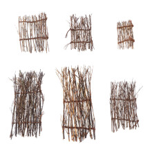 6Pièces Mini Bambou Décor Micro Paysage Élégant