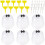 6Pièces Protections Plantes Dômes PVC Durable Transparent Usage Jardin 1