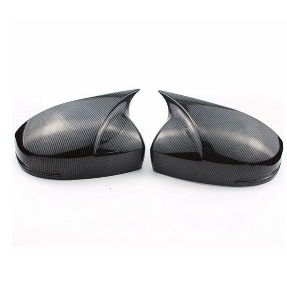Carbon Fiber Mirror Cover For Honda Fit Jazz Gk5 20142020, Scratchresistant Sporty Exterior Upgrade 9092120125177