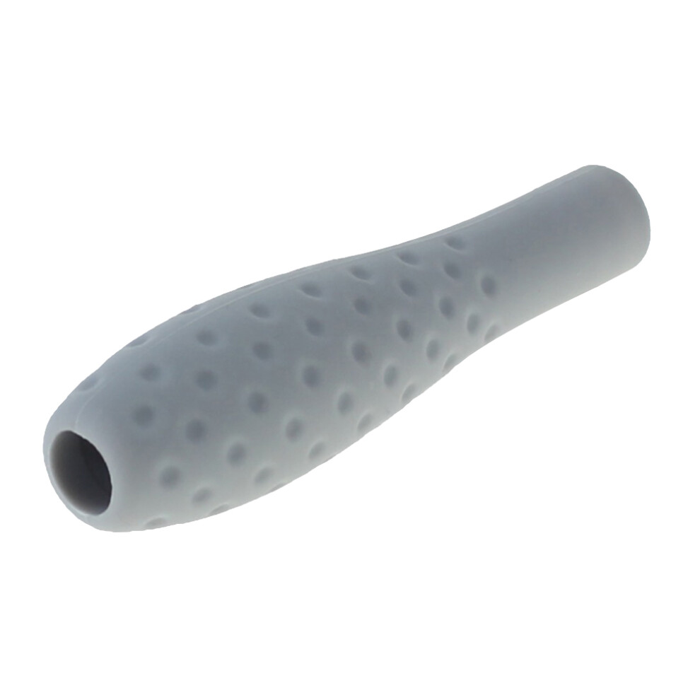 Touch Screen Stylus Pen With Silicone Grip For Apple Pencil Grey 3352869184139