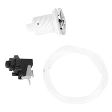 Set di interruttori a pulsante pneumatico On/Off per piscina/spa da 250 V, kit di tubi per vasca da bagno per uso domestico.