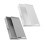 2Pcs White PP Under Desk Drawers Nail-Free Hidden Storage Boxes 1