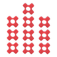 10PCS Honey Extractor Bushing Connectors Polyurethane Buffering Pad Connector for Electric Honey Extractor Accessories Red