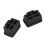 Ethernet Hub Port RJ45 Anti Dust Cover Cap Protector Plug 20Pcs Black 1