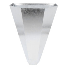 Chicken Cone Heavy Duty Galvanized Steel Poultry Restraining Cone Funnel Chicken Processing Equipment for Roasters Turkeys Up to 8 Pounds