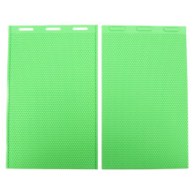 Folhas de Cera de Abelha para Prensagem, 5,4 mm, Silicone Flexível, para Cera de Abelha, Equipamento Apícola para Fabricação de Favo de Mel Verde