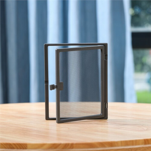 Window Screen with Small Window, Enhanced Wind Resistance, Easy Installation White 2