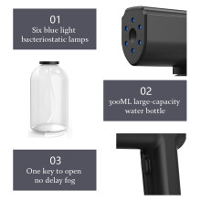 Draadloze USB-handdouche met blauwlichtsproeier voor desinfectie