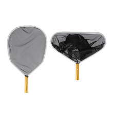Hochleistungs-Poolnetz für die Poolreinigung, geeignet für tiefe und flache Gewässer, mit Aluminiumrahmen, Laubfangnetz