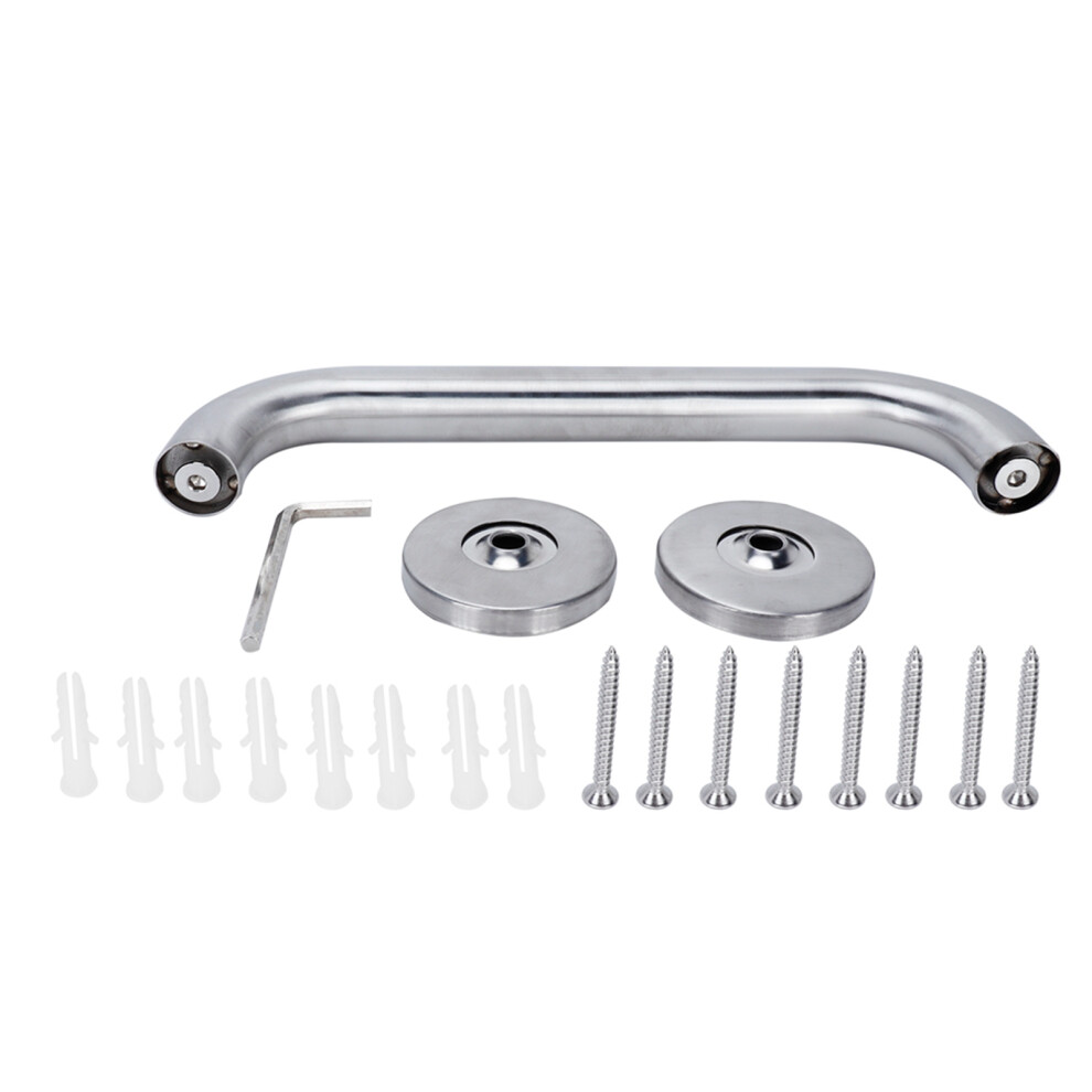 Bathroom Handrail Stainless Steel Bathtub Shower Safety Grab Rail Handle Accessory