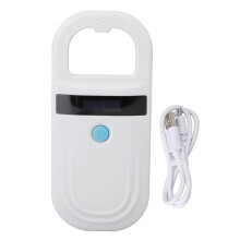 Leitor de microchip para animais de estimação: eficiente, portátil e recarregável, para identificação de aves, vacas, ovelhas, cães e gatos.