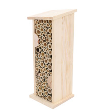 Casa para abejas colgante, exquisita caja de madera hecha a mano para colgar, ideal para apicultura y decoración de jardines al aire libre.