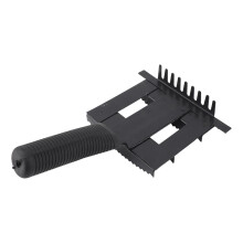 Livestock Shedding Comb ABS Iron Cattle Grooming Comb Cow Cattle Hair Brush Tool for Horse Sheep