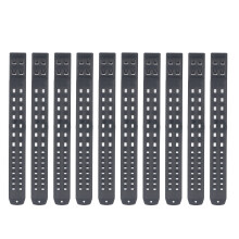 Conjunto de 10 faixas para patas de vaca, para uso com pedômetro, macias, flexíveis e precisas, ideais para monitoramento do cio e parto.